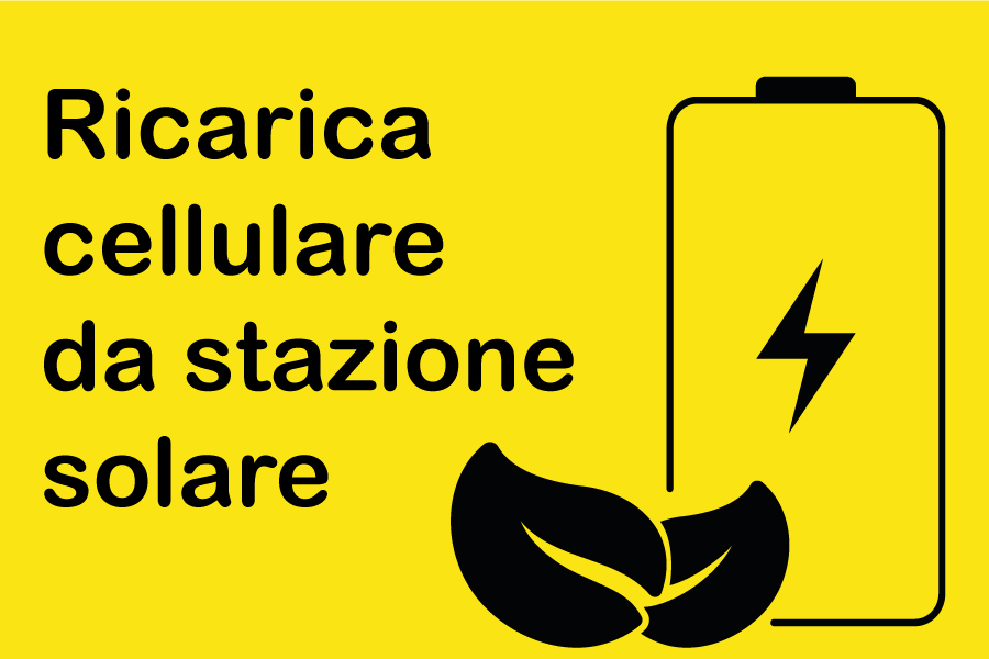 Ricarica cellulare da stazione solare