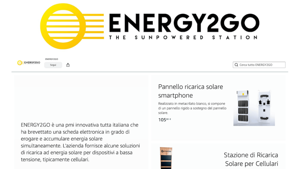 Brand store Amazon Energy2go
